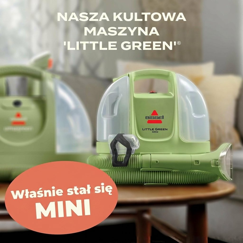 BISSELL® Little Green® Mini – Przenośna czyszczarka do dywanów i tapicerki - Image 3