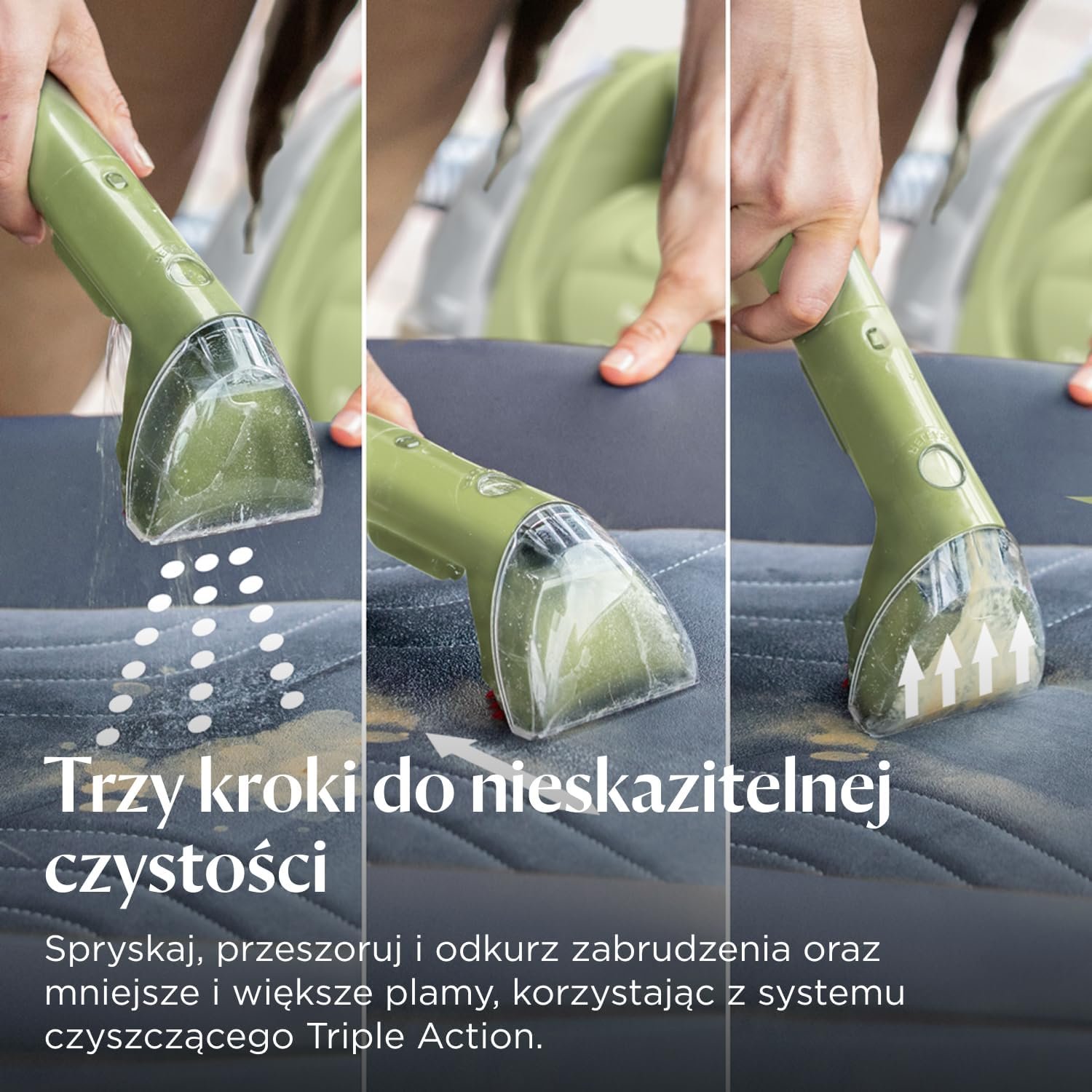 BISSELL® Little Green® Mini – Przenośna czyszczarka do dywanów i tapicerki - Image 4